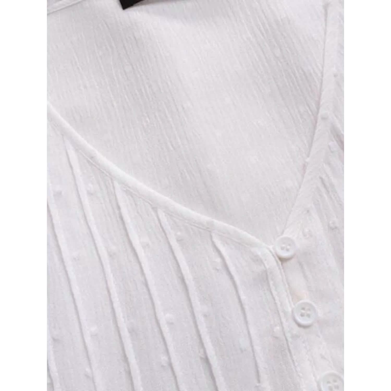 Women's V-Neck Floral Lace Top